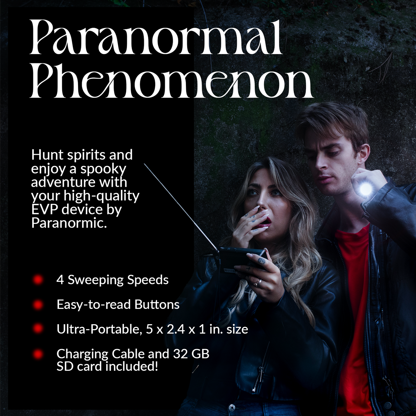 Spirit Box — Handheld EVP Ghost Hunting Equipment Kit