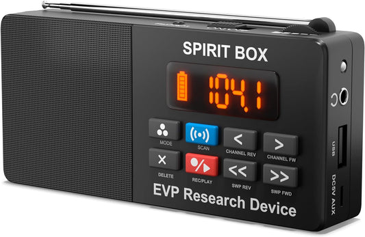 Spirit Box —  Handheld EVP Ghost Hunting Equipment Kit