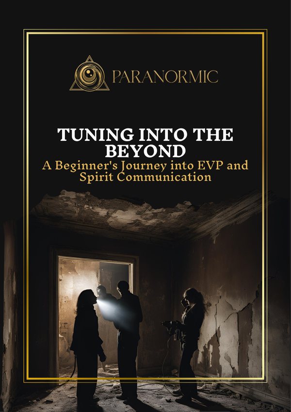 Cover of Tuning into the Beyond, the Paranormic EVP guide.
